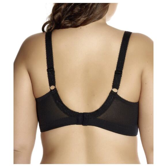 Goddess Keira Soft Cup Bra Black Size 52H - Picture 2 of 6